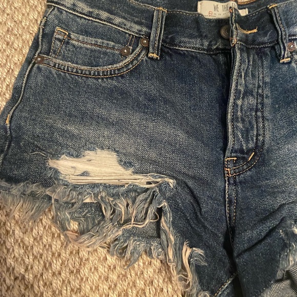 Free People Jean Shorts - Picture 7 of 7